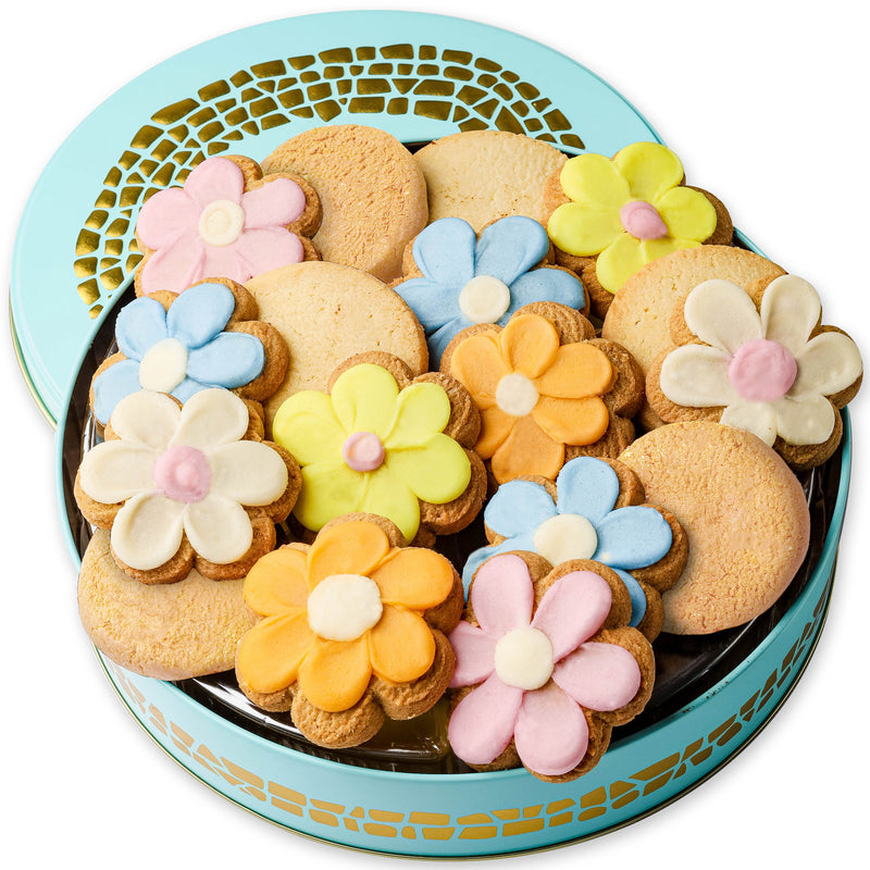 Blooming Shortbread Cookies