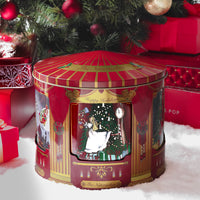 Musical Holiday Popcorn Carousel