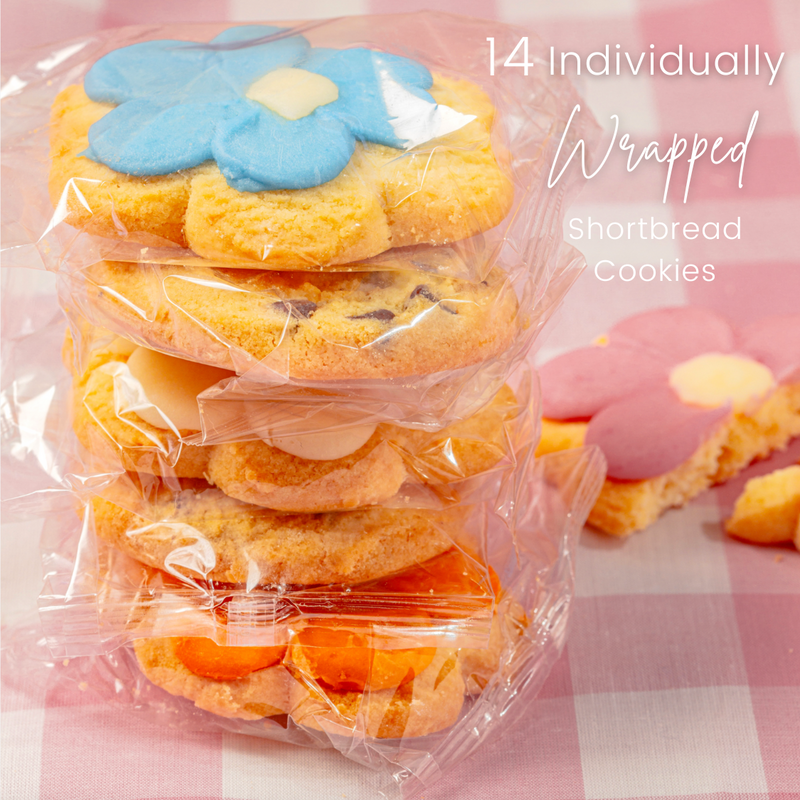 Blooming Shortbread Cookies