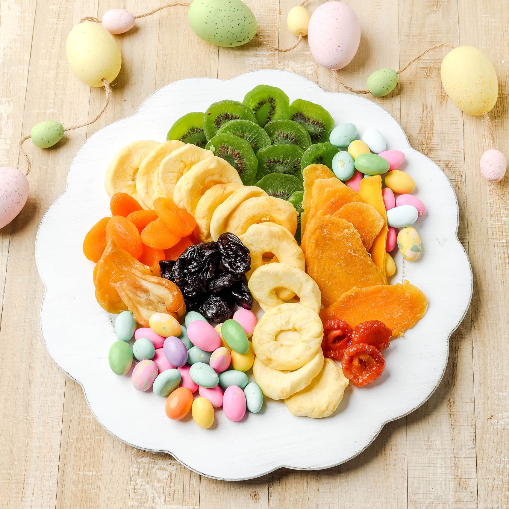 easter fruit tray